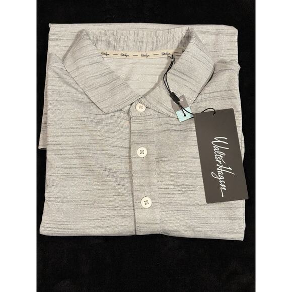 Walter Hagen P11 Men's XL Gray Short Sleeve Golf Polo Shirt New With Tags - Picture 3 of 3